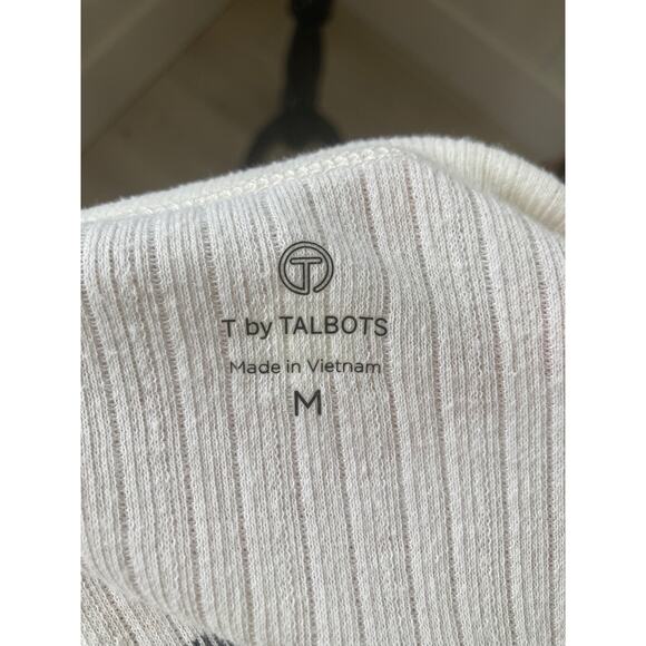 Talbots Striped Lightweight Pullover Sweater, Size M - Picture 4 of 5